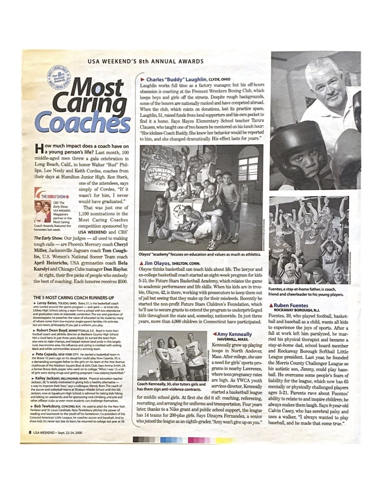 USA Weekend — Most Caring Coaches